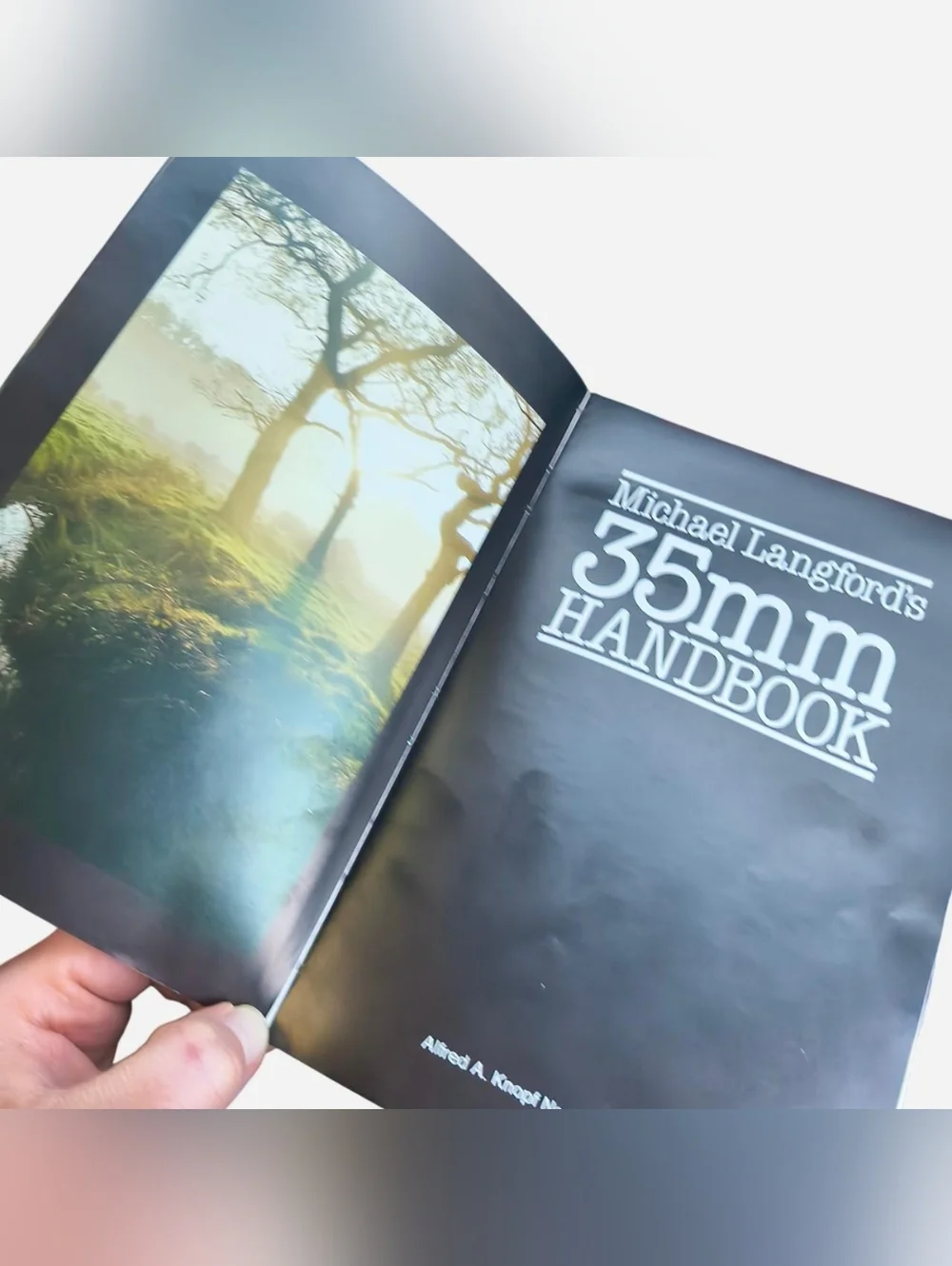 Michael Langfords 35mm Handbook | First Edition | 1983 | Fourth Printing | 1985